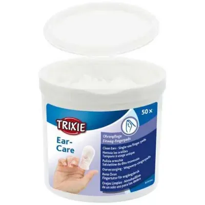 Dedeiras de limpeza de orelhas Trixie para cães e gatos