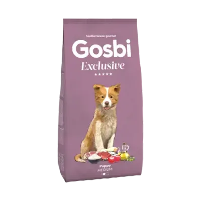 Gosbi | Exclusive Puppy Medium 12kg Ração Gosbi Exclusive Puppy Medium 12kg, ideal para cachorros de porte médio.