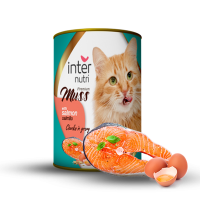 Internutri | Muss Salmão 415g x24 Uni.