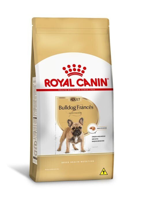 Royal Canin Bulldog Francês Adulto 9kg - Alimento Completo para Cães Adultos
