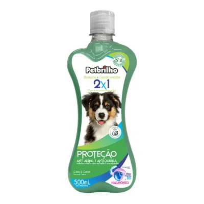 PetBrilho | Shampoo condicionador 2em1 - 500ml PetBrilho | Shampoo condicionador 2em1 - 500ml