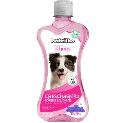 PetBrilho | Shampoo Filhotes - 500ml PetBrilho Shampoo para Filhotes 500ml