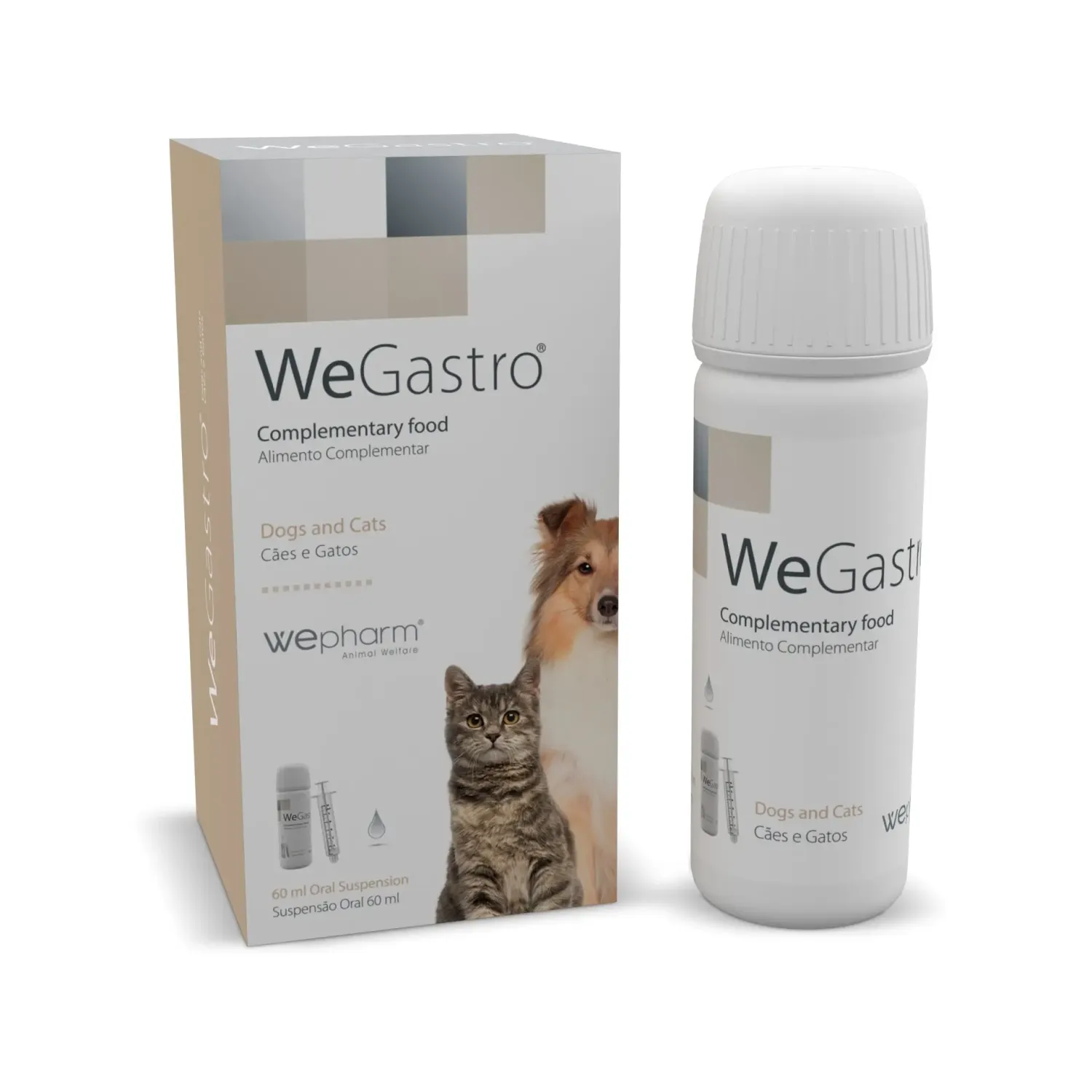 WeGastro 60ml – Proteção gástrica para cães e gatos