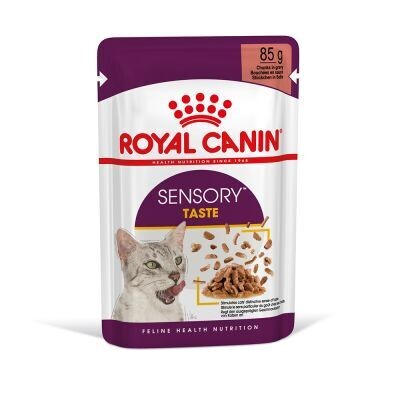 Royal Canin Sensory Taste em molho para gatos adultos 12x85g