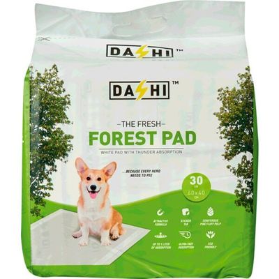 Dashi | Forest Pad Tapete Absorvente para Cães - 30 uni Dashi Forest Pad Tapete Absorvente para Cães
