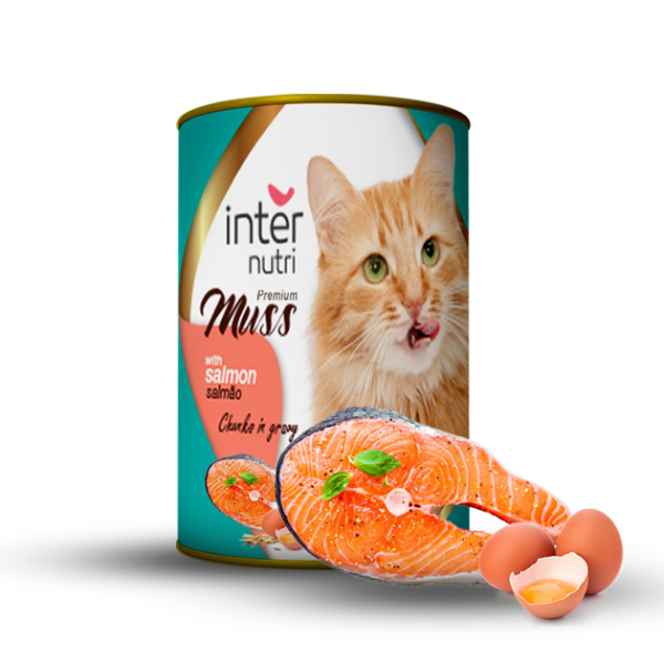 Internutri | Muss Salmão 415g x24 Uni.