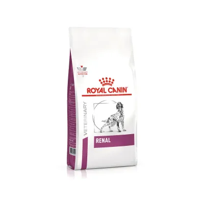 Pacote de ração Royal Canin Veterinary Renal Canine 2kg para cães com problemas renais