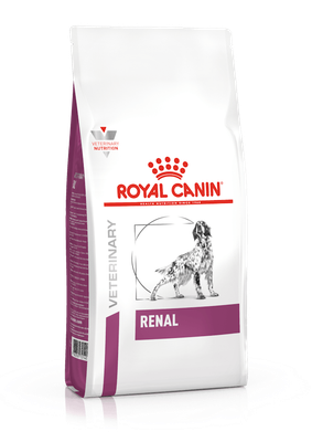 Royal Canin | Veterinary Renal Canine 2kg Pacote de ração Royal Canin Veterinary Renal Canine 2kg para cães com problemas renais