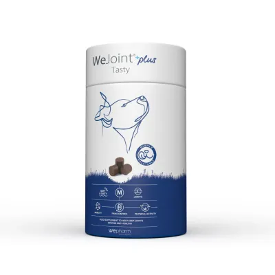 WeJoint Plus Tasty para cães de porte médio – Suporte articular saboroso