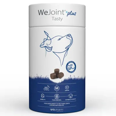 Wepharm | Wejoint Plus Tasty Raças Médias 30 Chews WeJoint Plus Tasty para cães de porte médio – Suporte articular saboroso