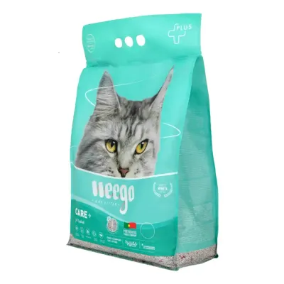 Areia aglomerante Weego Care+ com controlo de pH para gatos
