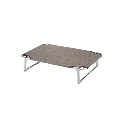 Ferplast | Cama Dream 80 Cama para cachorro Ferplast Dream 80 dobrável em alumínio e tecido