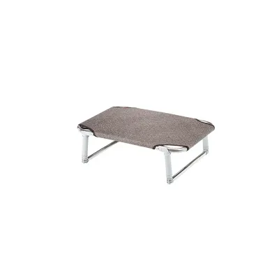 Cama dobrável Ferplast Dream 60 para cães, estrutura em alumínio e tecido resistente.