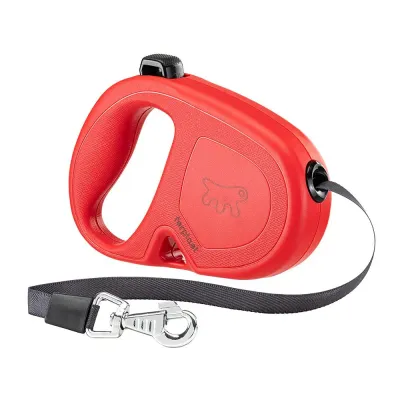 Ferplast | Trela Flippy One Tape M - Vermelho