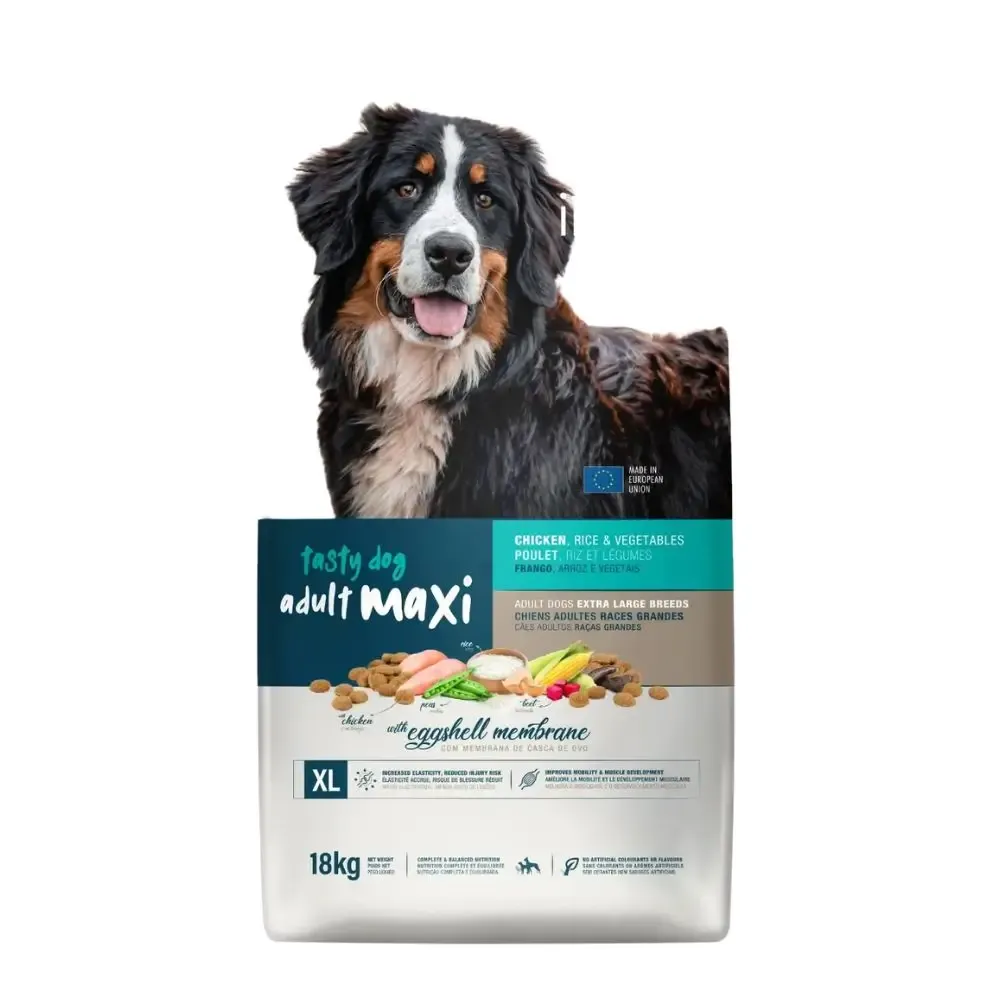 Internutri | Tasty Dog Adult Maxi 18 Kg Ração Internutri Tasty Dog Adult Maxi 18kg para cães grandes