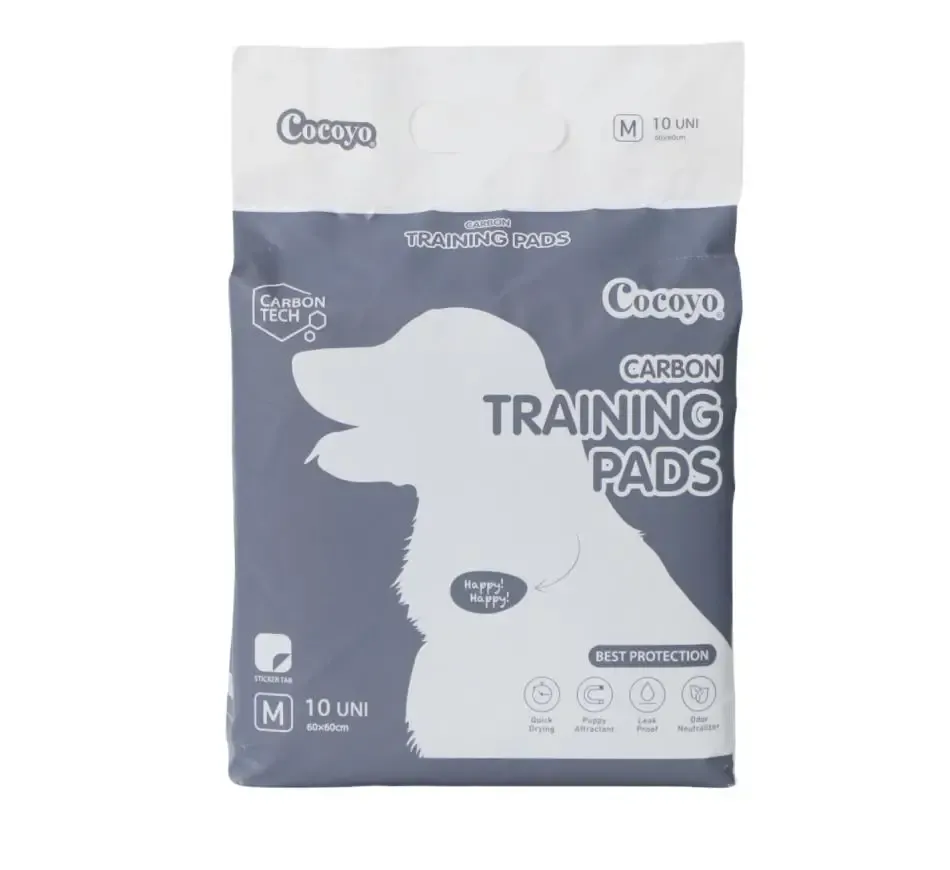 Resguardos higiénicos Cocoyo Carbon super absorventes para cães