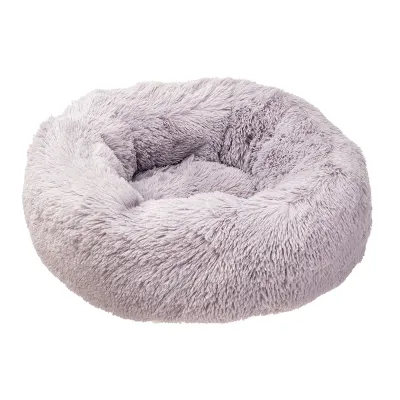 Ferplast Cuddly 60 cama redonda em peluche para cães e gatos