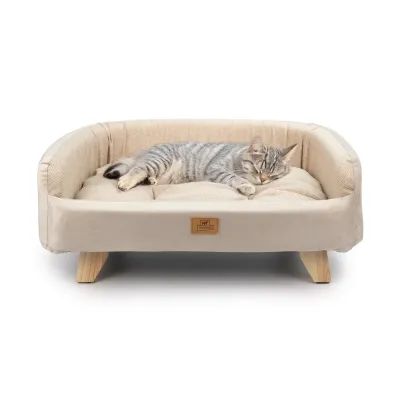 Ferplast YUKI T-S cama de madeira para cães e gatos
