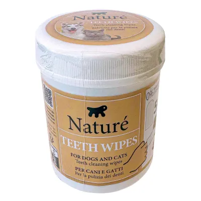 Ferplast Naturé Lenços Descartáveis para Higiene Oral de Cães e Gatos 50 Unidades