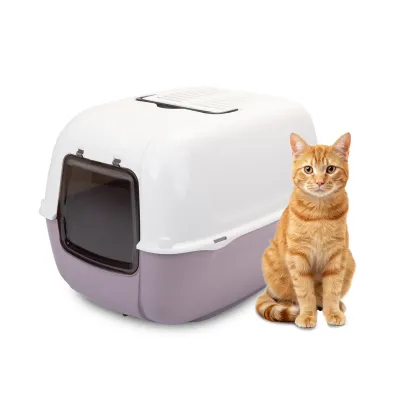 Ferplast Prima Azzurra Caixa de Areia Coberta para Gatos