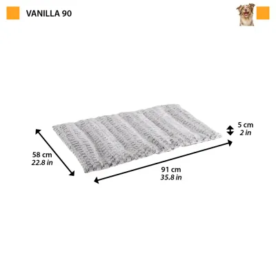 Ferplast Vanilla Manta Dupla Face para Cães e Gatos