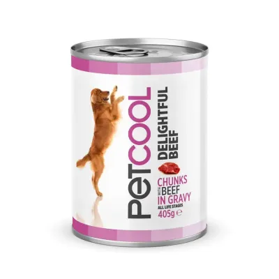 Petcool Delightful Beef Alimento Húmido para Cães Adultos