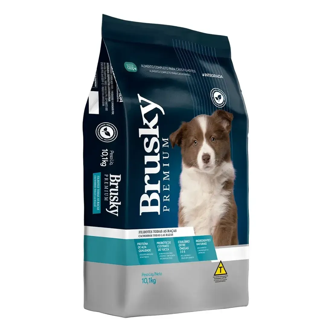 Brusky | Ração Premium para Cães Filhotes Todas as Raças 20kg Brusky Ração Premium para Cães Filhotes Todas as Raças 20kg