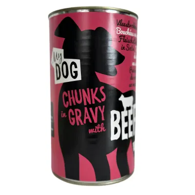 MyDog Ração Húmida Sabor Carne 1240g para cães adultos