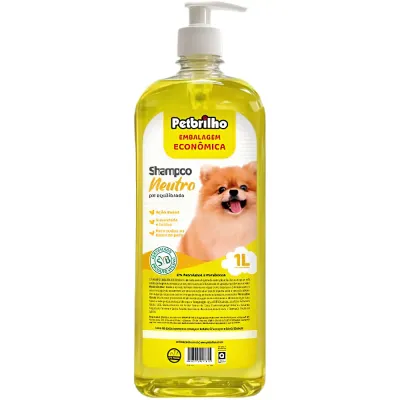 PetBrilho | Shampoo Neutro 1L