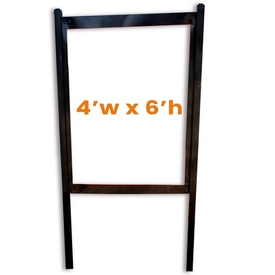 4x6 Metal Sign Frame