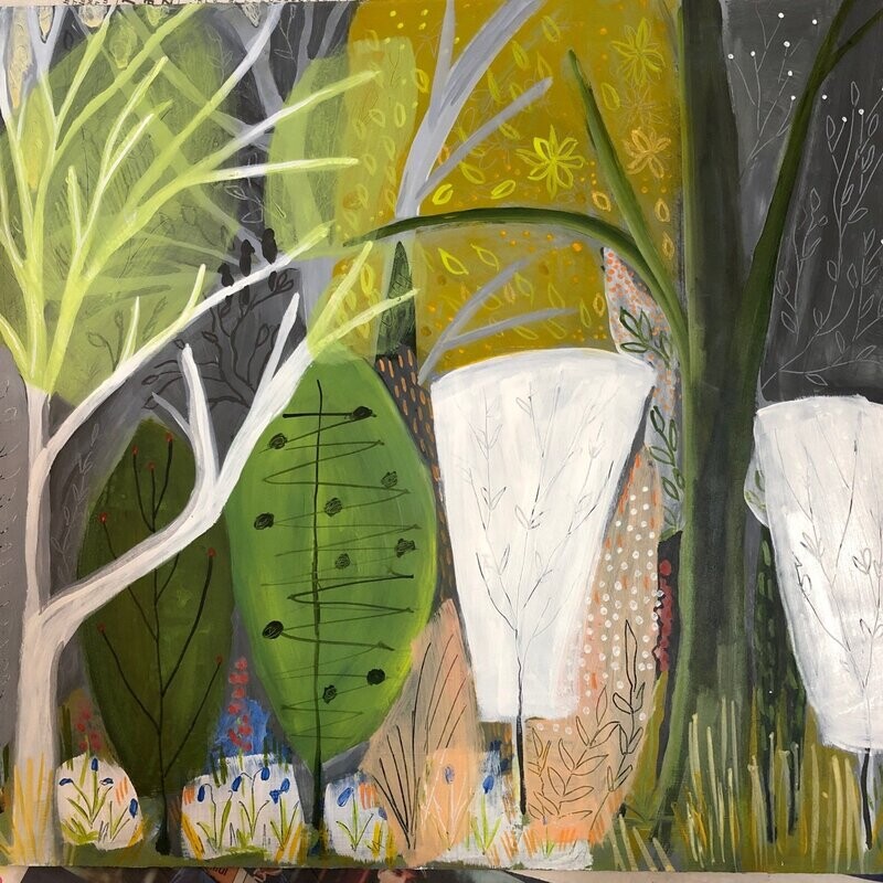SPOOKY SPRING TIME WOODS