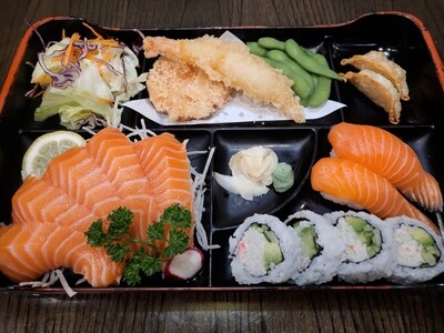 Salmon Sashimi Bento