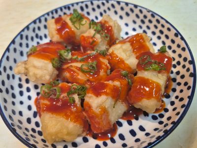 Spicy Agedashi Tofu