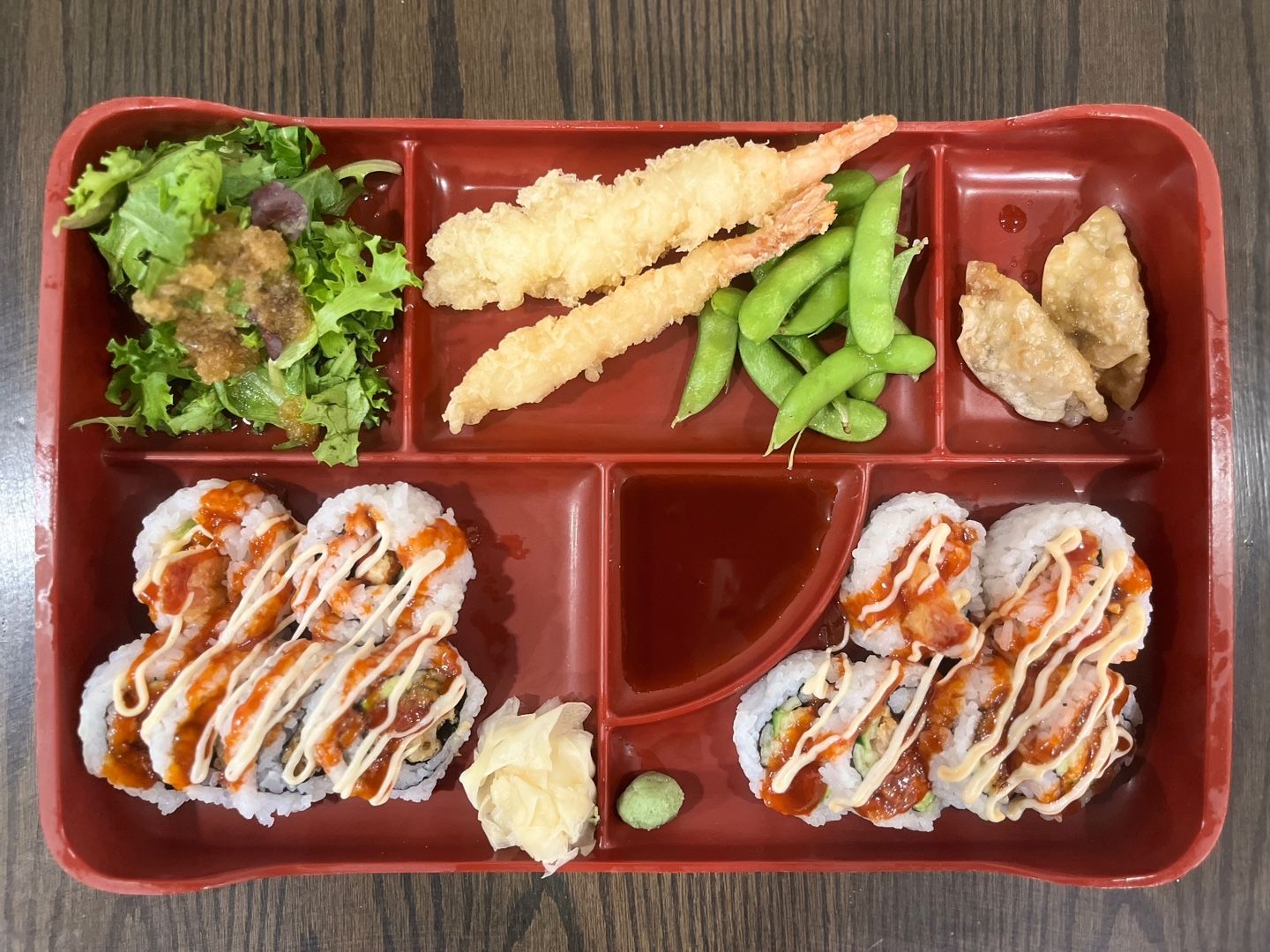 Spicy California Bento