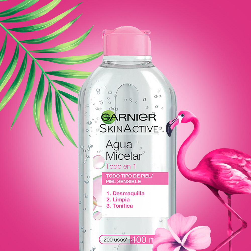 Garnier Agua Micelar Todo en 1, 400 ml