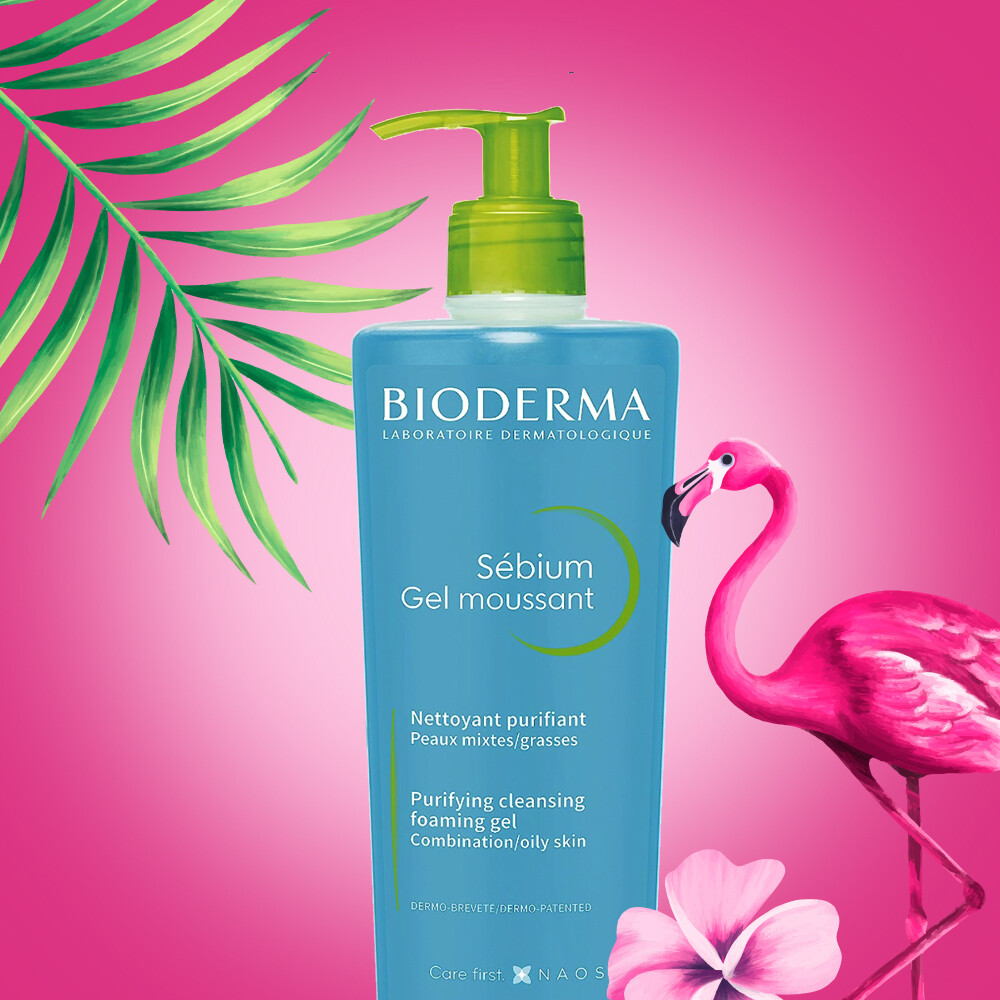 Bioderma Sébium Gel Moussant Purifying Cleansing Foaming Gel 200 ml