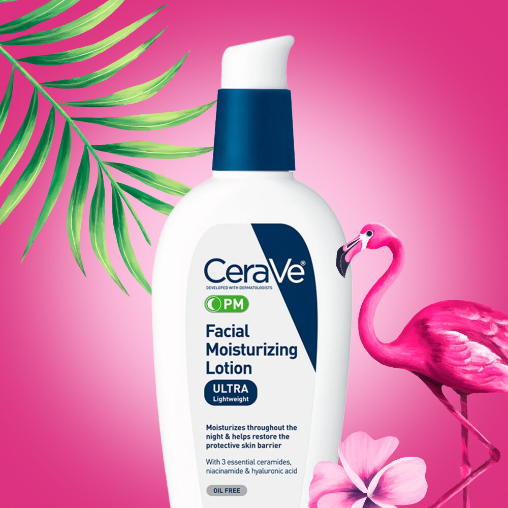 CeraVe Facial Moisturizing Lotion Ultra Lightweight PM, 60 ml