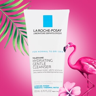 La Roche-Posay Toleriane Hydrating Gentle Cleanser For Normal to Dry Skin
