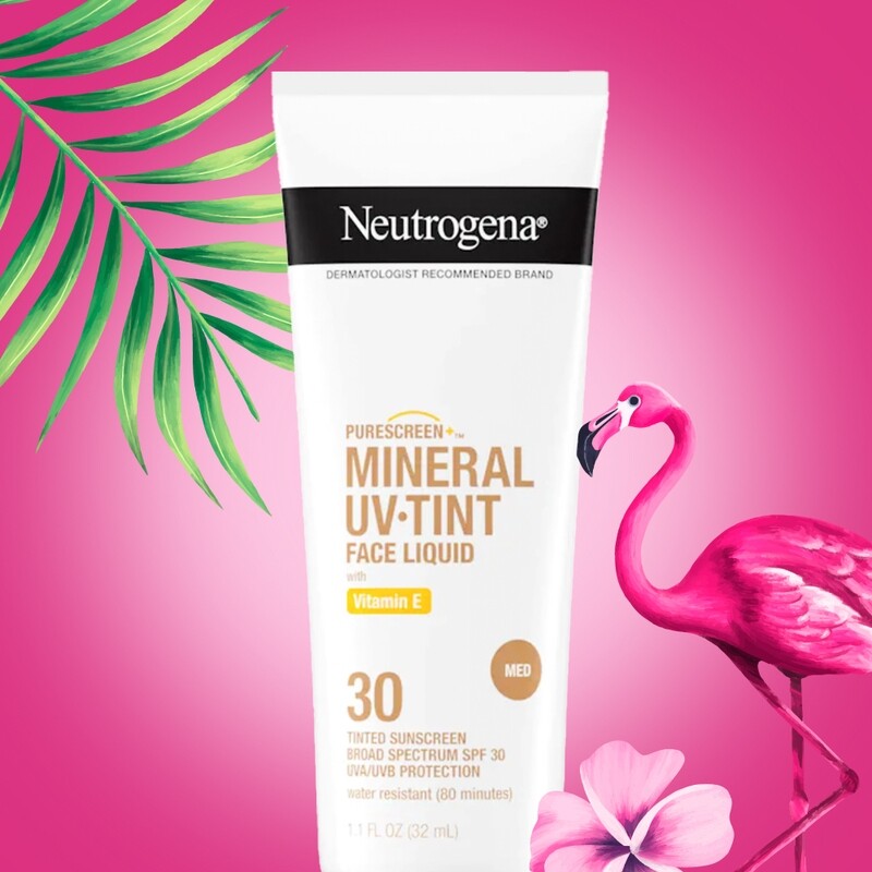 Neutrogena Mineral UV-Tint Face Liquid with Vitamin E SPF30 Medium