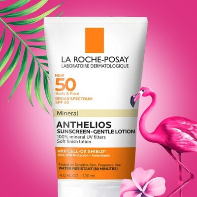 La Roche-Posay Anthelios Mineral Sunscreen SPF 50 Body&amp;Face, 120 ml