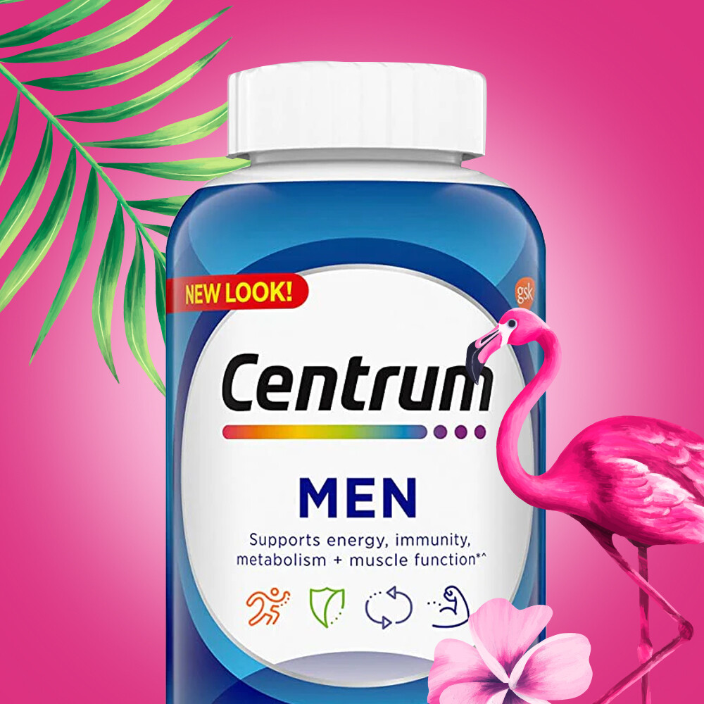 Centrum Men Multivitamin, 200 tabletas