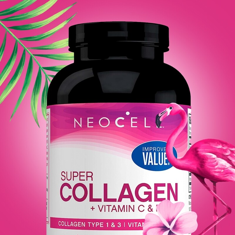 NeoCell Super Collagen + Vitamin C &amp; Biotin 180 tabletas