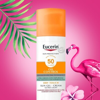 Eucerin Oil Control Dry Touch Sun Gel Cream SPF 50+