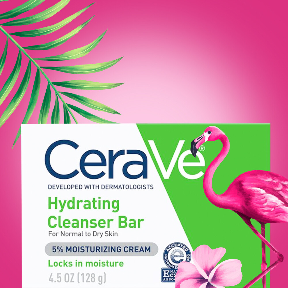 Cerave Hydrating Cleanser Bar For Normal to Dry Skin