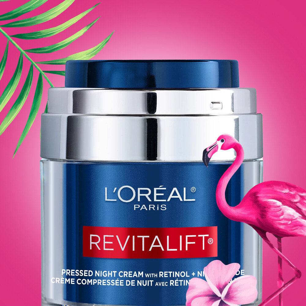 Loreal Revitalift Pressed Night Cream with Retinol + Niacinamide