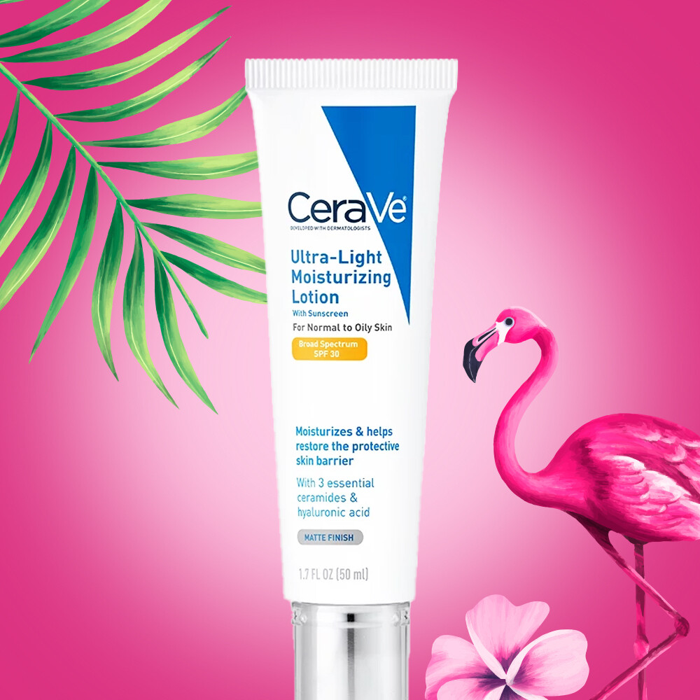 CeraVe Ultra Light Moisturizing Lotion with Sunscreen SPF 30