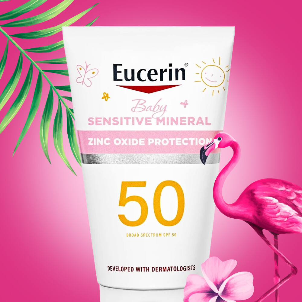 Eucerin Baby Sensitive Mineral Zinc Oxide Protection SPF 50