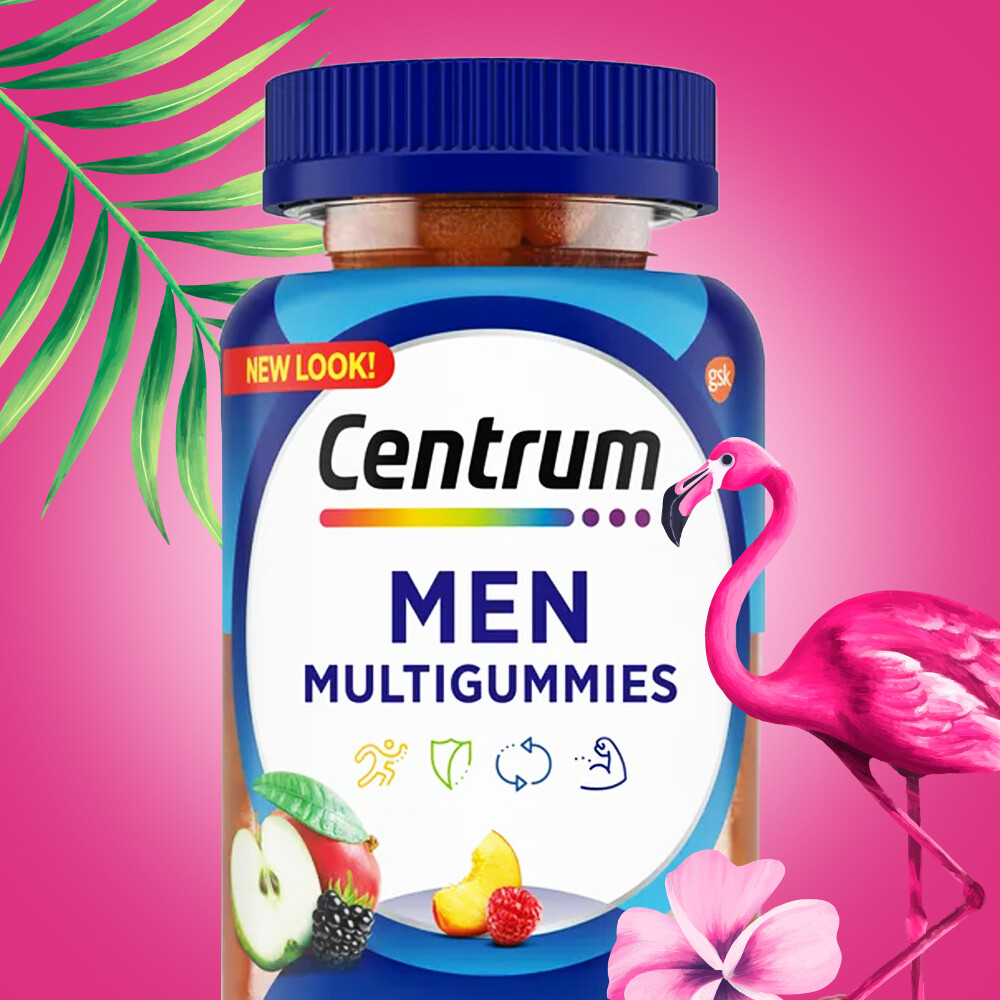 Centrum Men Multigummies, 100 gomitas