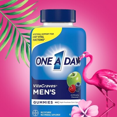 One A Day Vitacraves Men&#39;s Gummies