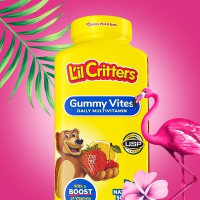 L&#39;il Critters Gummy Vites Daily Multivitamin, 300 gummies
